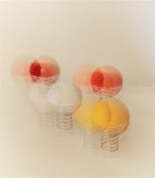 Billede af Verpan Wire Portable Lamp H: 25 cm - Aluminium/Gul