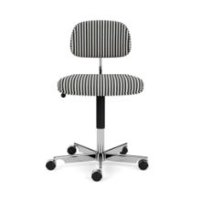 Billede af Montana Kevi 2534U Fuldpolstret Kontorstol SH: 40-53 cm - Mads Nørgaard/Krom