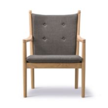 Billede af Fredericia Furniture 1788 Easy Chair H: 88 cm - Sæbebehandlet Eg/Capture 4201