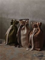 Billede af Ferm Living Vari Quited Sæk 50x70 cm - Bomuld/Tan