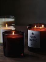 Billede af Ferm Living Vitto Duftlys Large H: 12 cm - Light Celedon