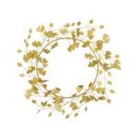 Billede af House Doctor HDTwings Krans Ø: 41 cm - Messing