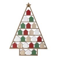 Billede af Bloomingville Calvin Kalender H: 61,5 cm - Træ/Multifarvet