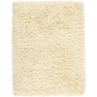 Billede af Rezas Snow White Plain Gulvtæppe 240x170 cm - Ivory