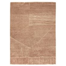 Billede af Rezas Landscape Fields  Gulvtæppe 240x170 cm - Brown