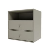 Billede af Montana QS Mini 1006 Modul med 2 Skuffer 35x35 cm - 144 Fennel