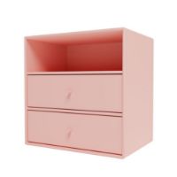 Billede af Montana QS Mini 1006 Modul med 2 Skuffer 35x35 cm - 167 Ruby