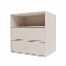 Billede af Montana QS Mini 1006 Modul med 2 Skuffer 35x35 cm - 168 Clay
