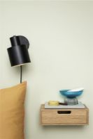 Billede af Hübsch Hide Drawer Box 30x20 cm - Egetræ  FORUDBESTIL: JUNI 2026